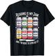 Reading is My Jam Funny Book Lover Pun Librarian Bookworm T-Shirt - T-Shirt | Black