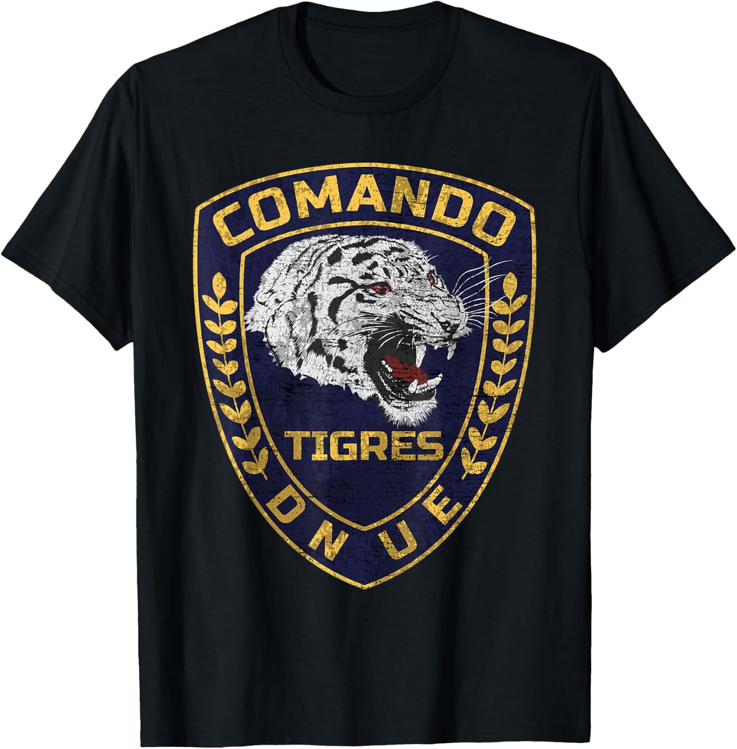 TIGRES Honduran Police Special Force Honduras Army SWAT T-Shirt - T-Shirt | Black