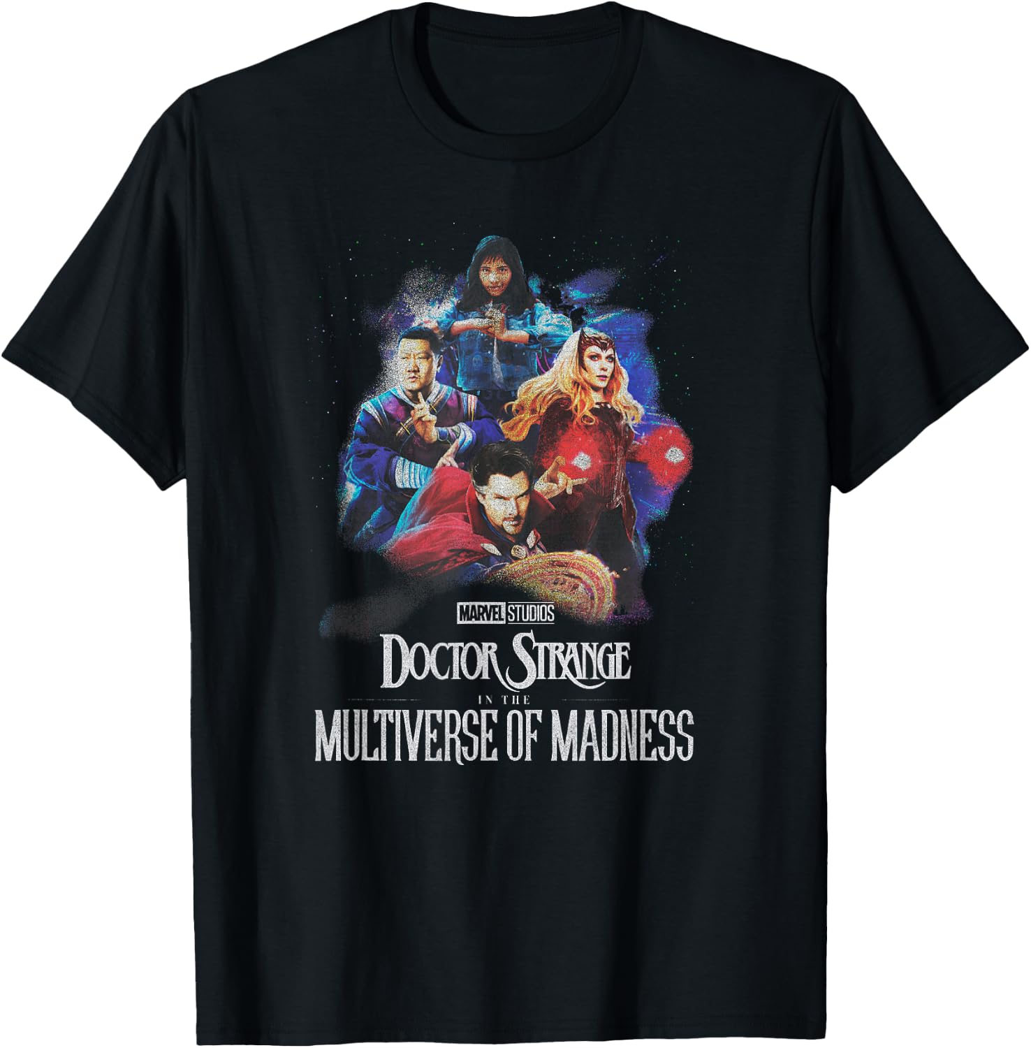 Marvel Doctor Strange In The Multiverse Of Madness Galactic T-Shirt - T-Shirt | Black
