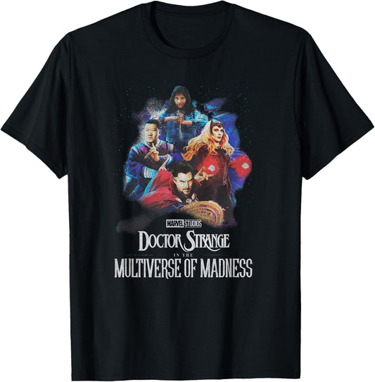 Marvel Doctor Strange In The Multiverse Of Madness Galactic T-Shirt - T-Shirt | Black