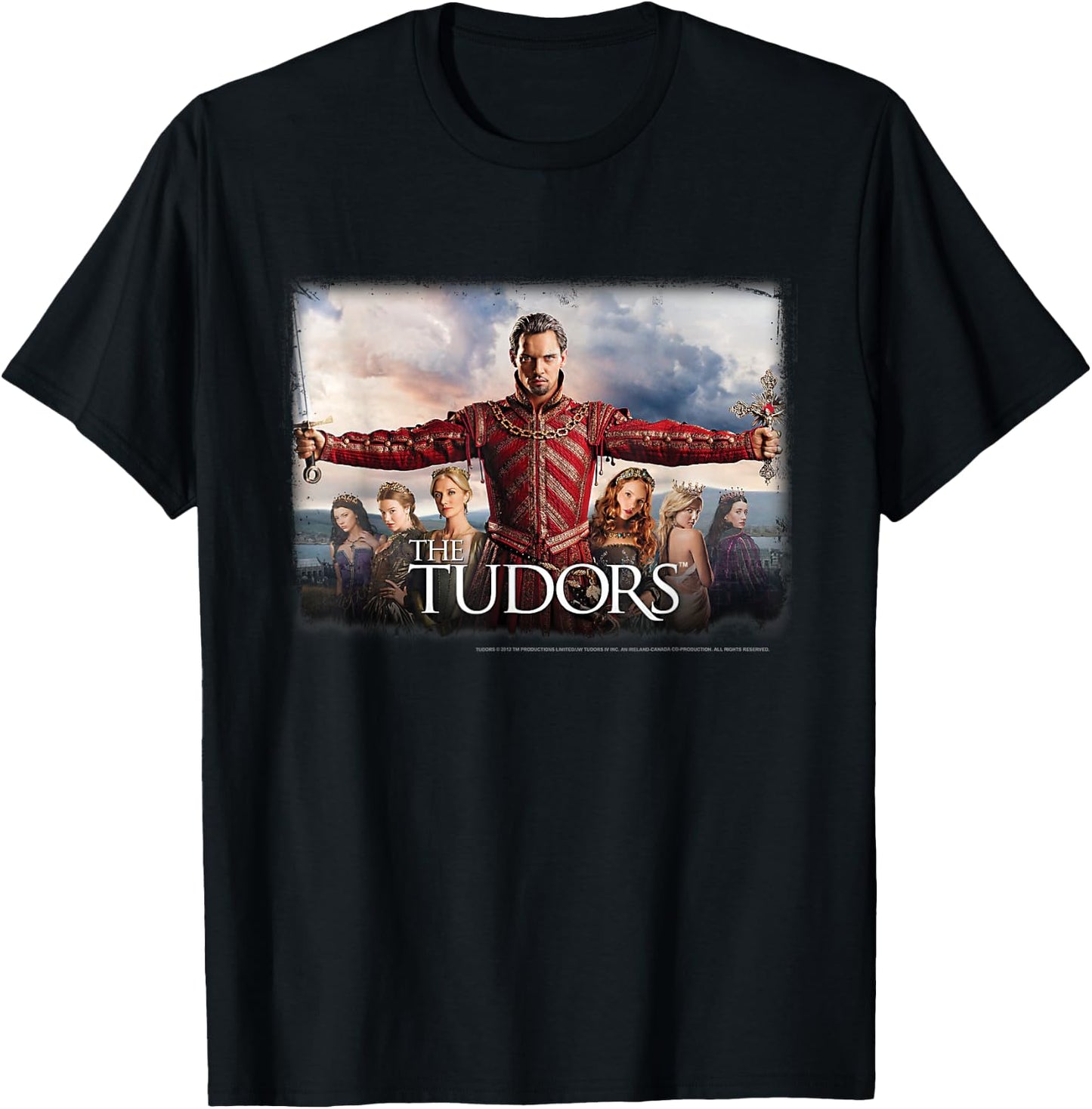 The Tudors The Final Seduction T-Shirt - T-Shirt | Black