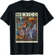 Mexico Retro Vintage Xochimilco Mexican Life Print T-Shirt - T-Shirt | Black