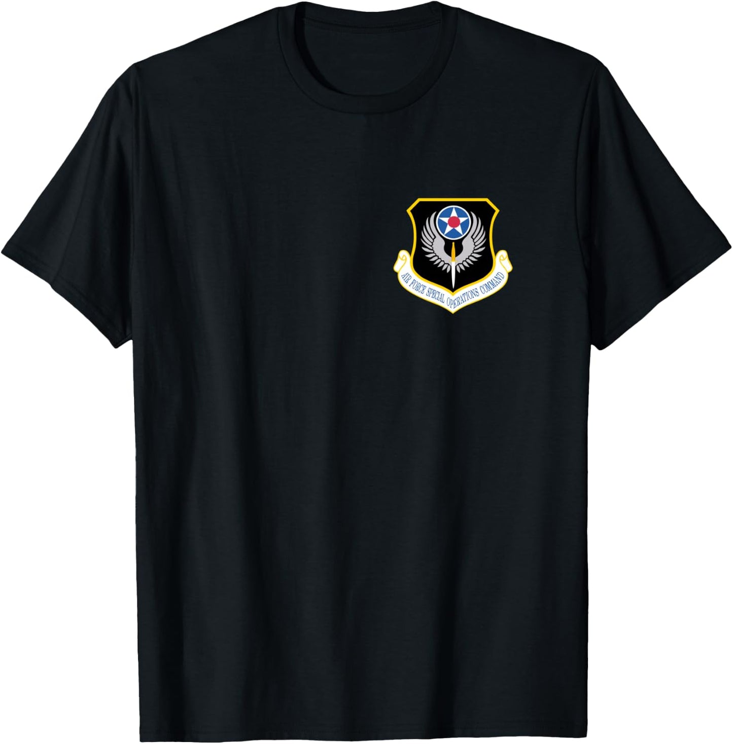 Air Force Special Operations Command AFSOC Military Veteran T-Shirt - T-Shirt | Black