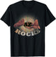 Backpacking Phoenix AZ Rocks Design Mountain Hiking T-Shirt - T-Shirt | Black