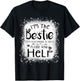 I'm the bestie I am also drunk and lost funny best friend T-Shirt - T-Shirt | Black