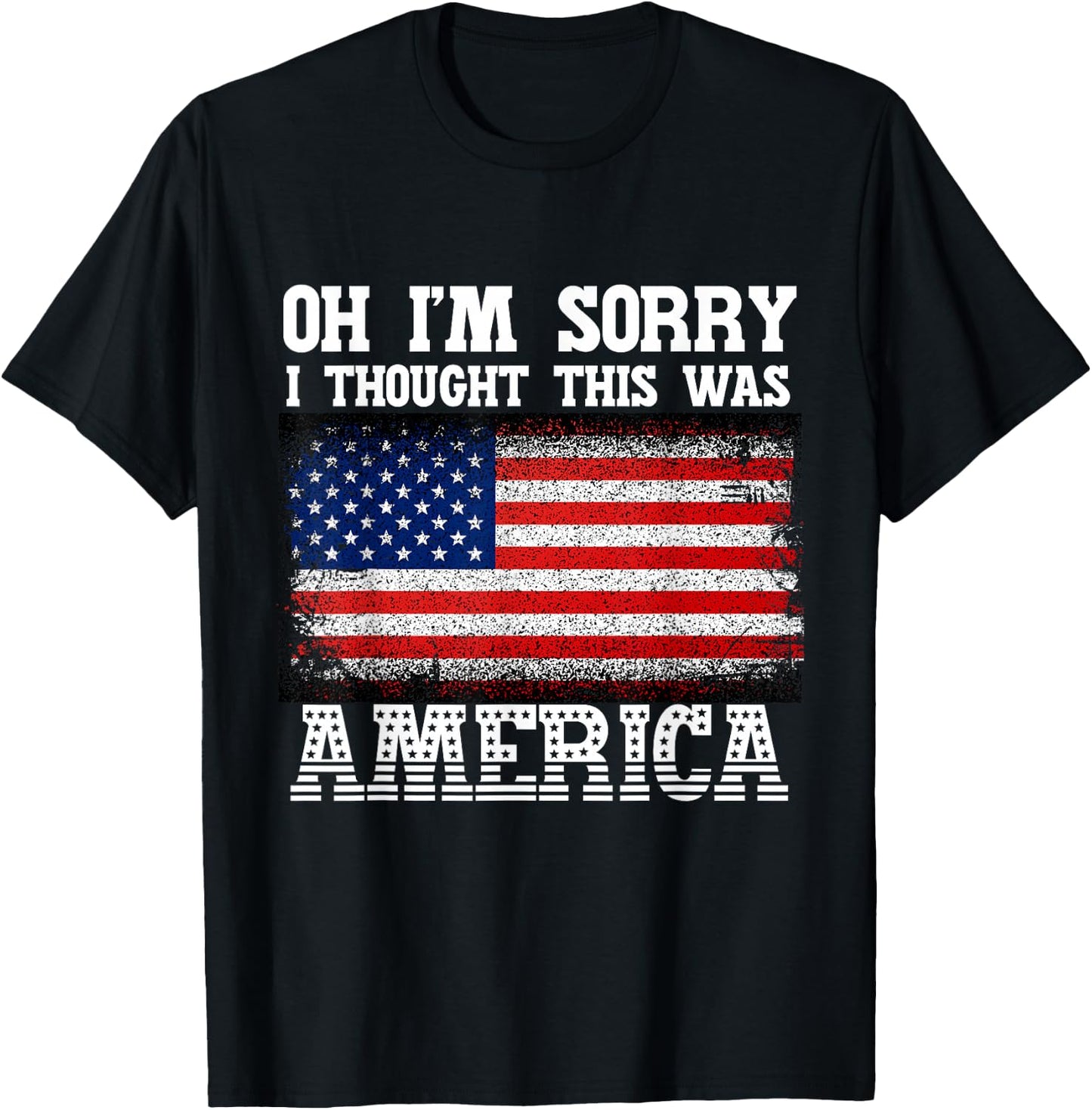 Oh I'm Sorry, I Thought This Was America Pro Gun T-Shirt - T-Shirt | Black
