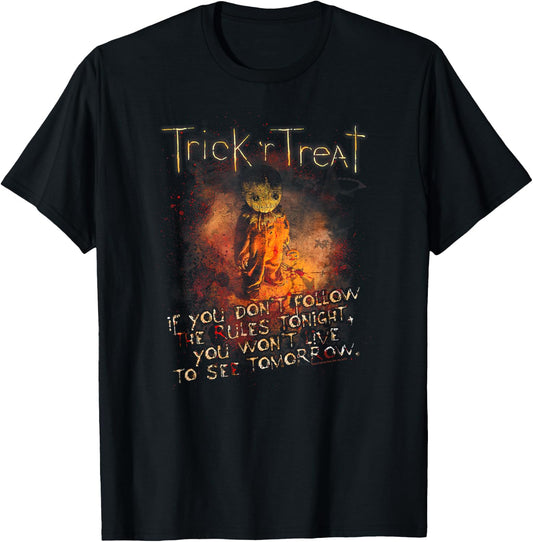 Trick 'r Treat Rules T-Shirt - T-Shirt | Black