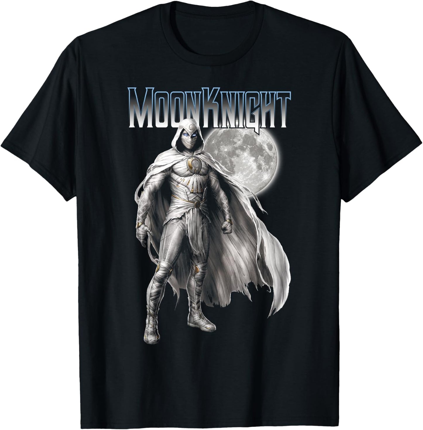 Marvel Moon Knight Profile Poster T-Shirt - T-Shirt | Black