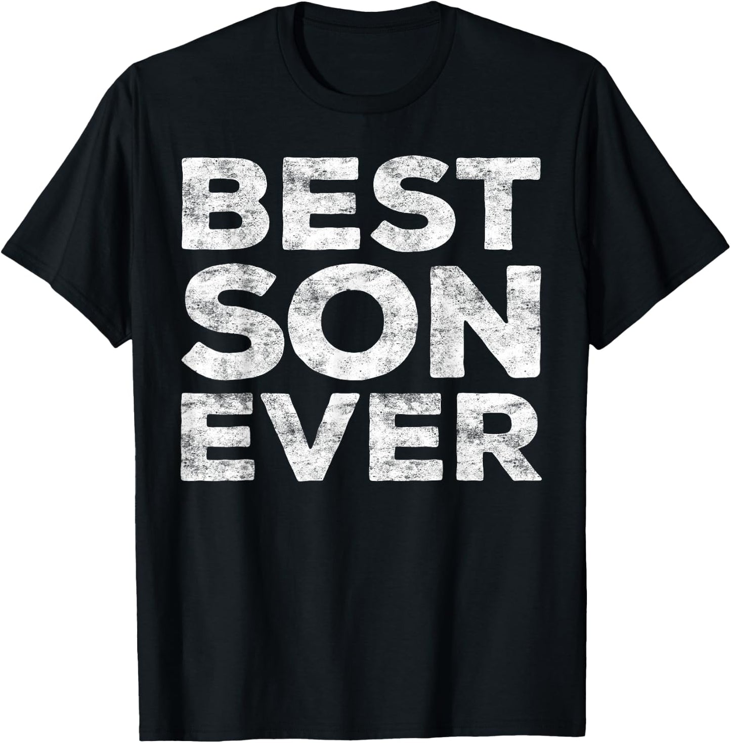 Best Son Ever Shirt Funny Men Boy Son T-Shirt - T-Shirt | Black
