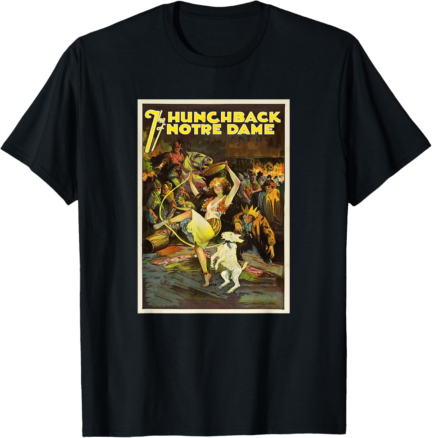 The Hunchback of Notre-Dame T-Shirt - T-Shirt | Black