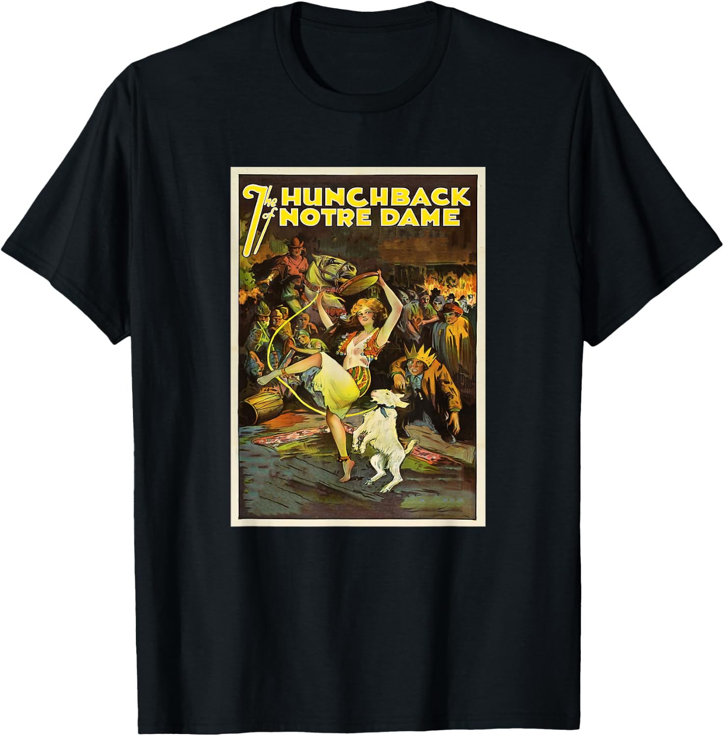 The Hunchback of Notre-Dame T-Shirt - T-Shirt | Black