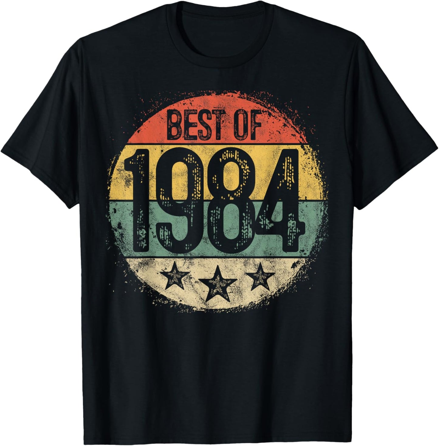 Best Of 1984 41st Birthday Gifts Women 41 Year Old T-Shirt - T-Shirt | Black