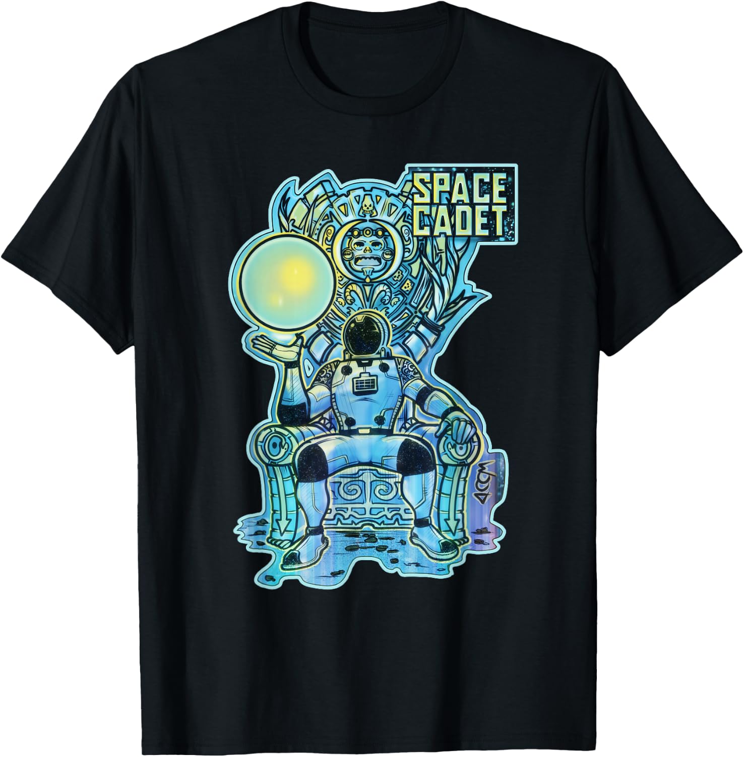 The Space Cadet T-Shirt - T-Shirt | Black