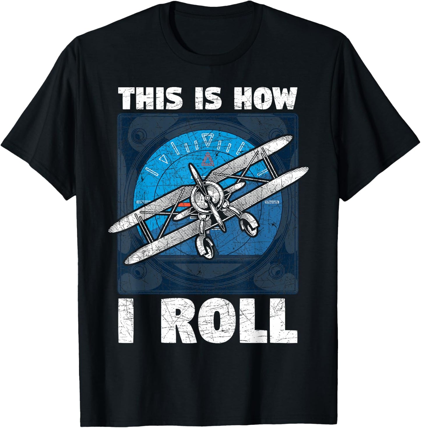 So bin ich nun mal Funny Aeroplane Gift Pilot T-Shirt - T-Shirt | Black