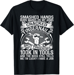 Mechanic Car Guy Car Tuning Garage T-Shirt - T-Shirt | Black