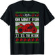 Sport Bike Motorcycle Rider Ugly Christmas Sweater Fun Braap T-Shirt - T-Shirt | Black