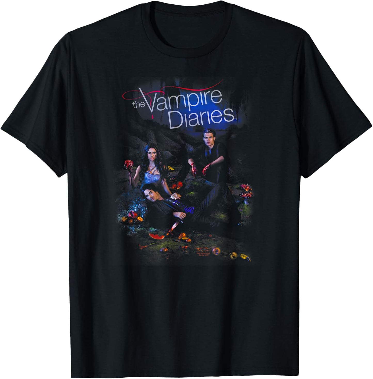 Vampire Diaries Tempted T-Shirt - T-Shirt | Black