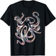 Rave Octopus Funny EDM Tako T-Shirt - T-Shirt | Black
