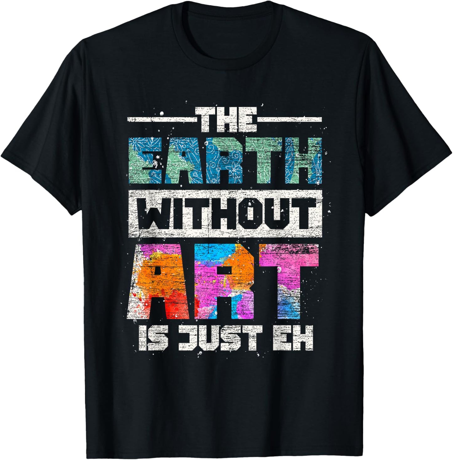 Drawing Painting Art Artist Painter Gift -Youth Black Small Artistic Modern Painting Themed T-Shirt - T-Shirt | Black