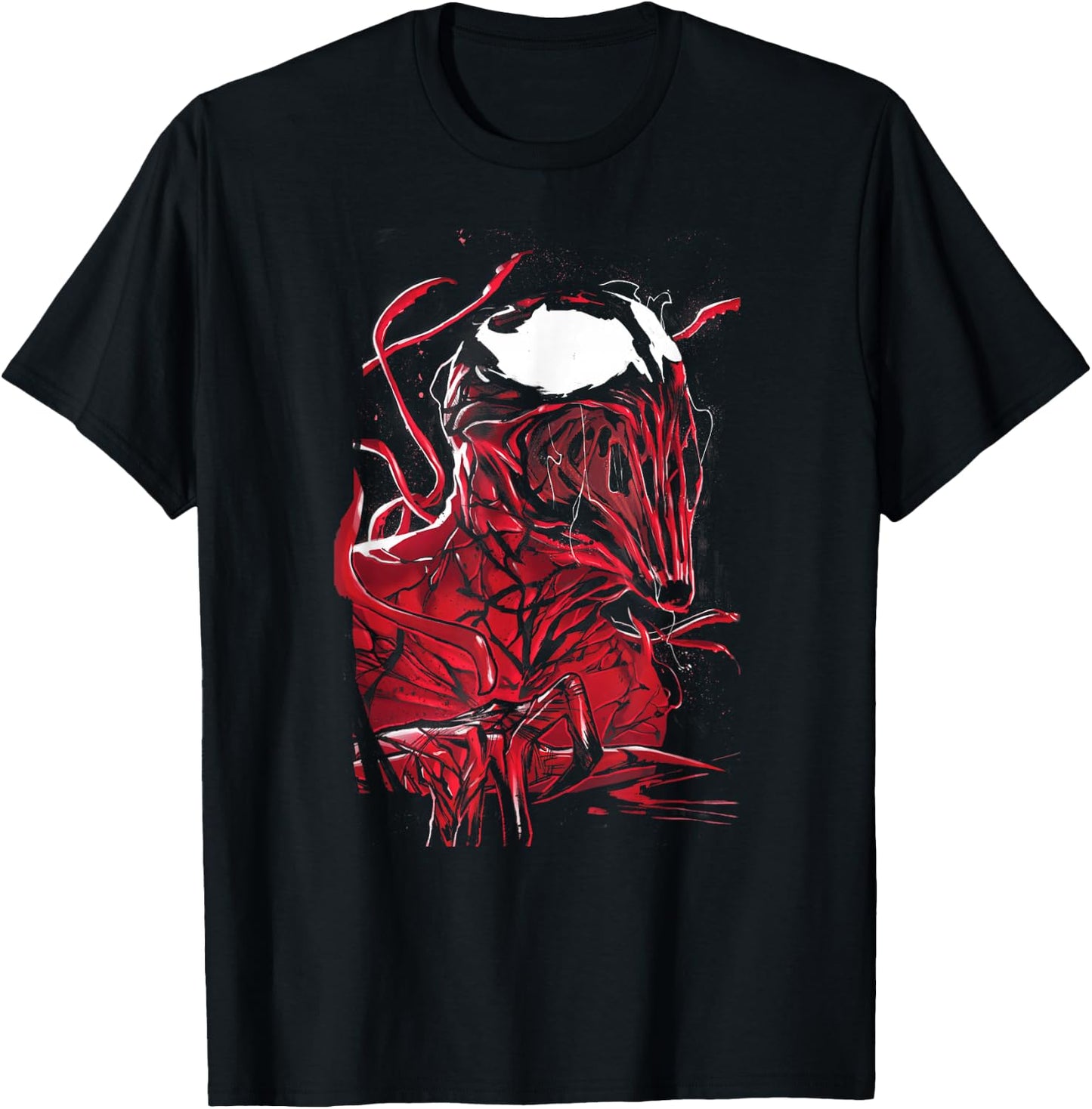 Marvel Carnage Black White & Blood Comic Cover T-Shirt - T-Shirt | Black