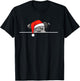 Miniature Schnauzer Dog Christmas T-Shirt - T-Shirt | Black