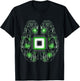 Computer Brain Circuit Board T-Shirt - T-Shirt | Black