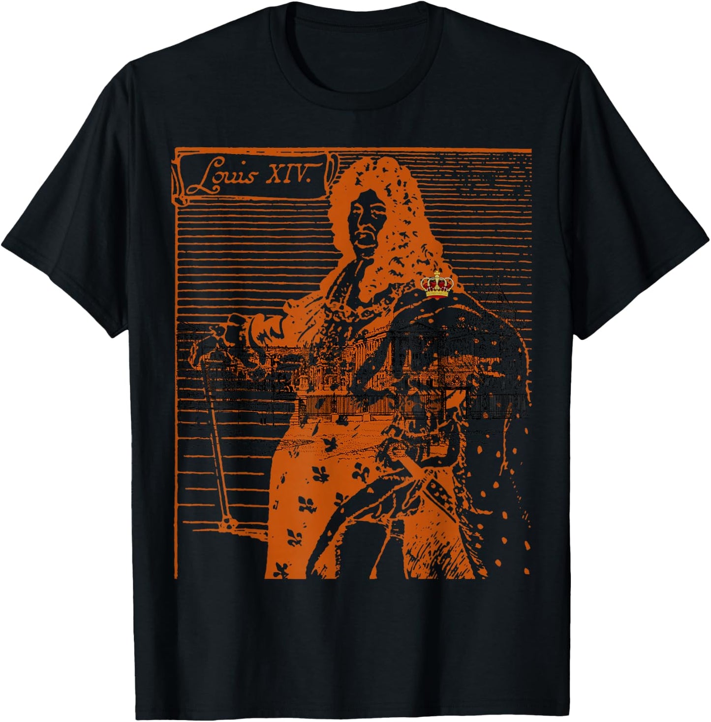 Louis XIV 14 1 T-Shirt - T-Shirt | Black