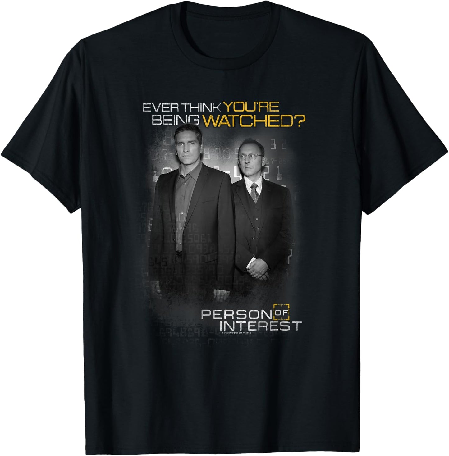 Person of Interest Watched T-Shirt - T-Shirt | Black