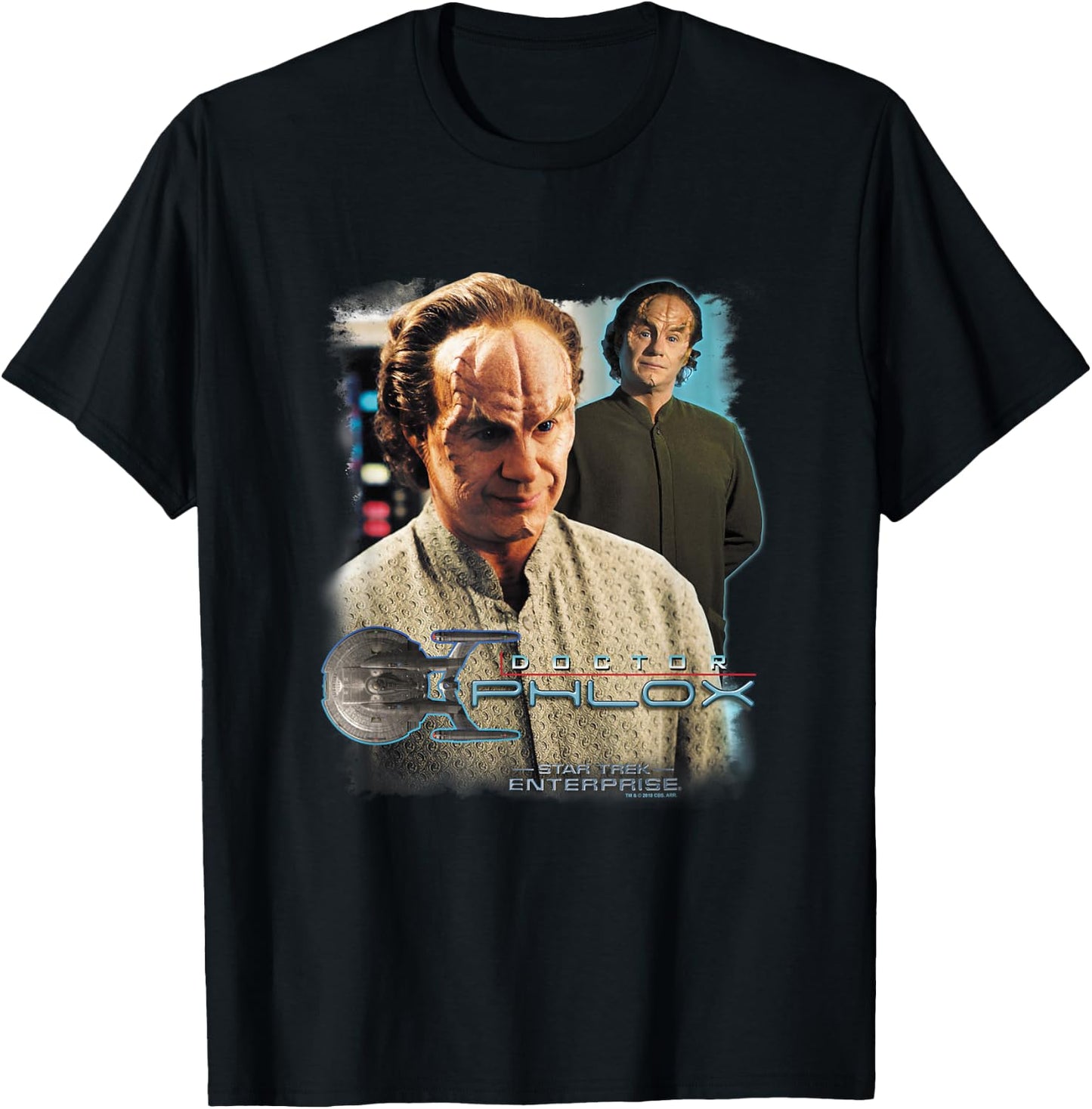 Star Trek Doctor Phlox T-Shirt - T-Shirt | Black