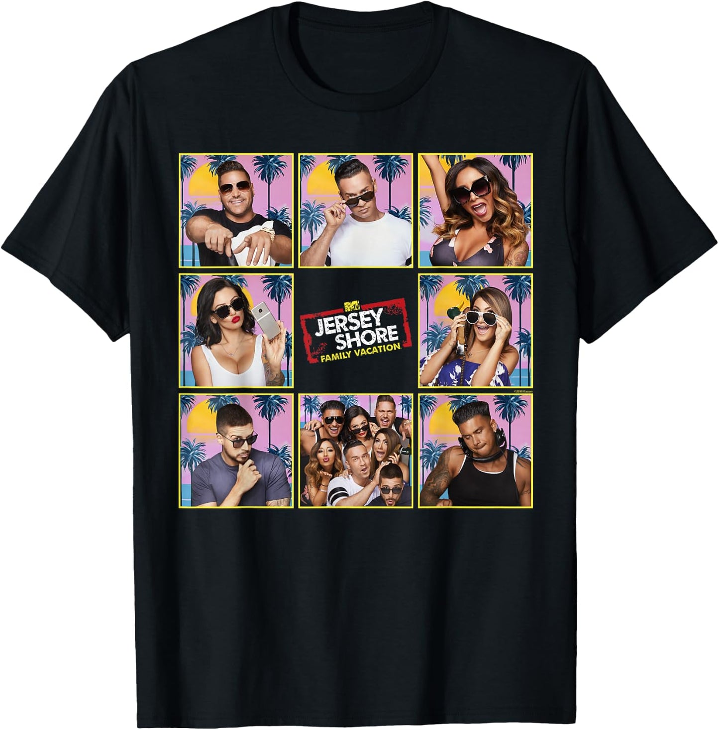 MTV Jersey Shore Jersey Story T-Shirt - T-Shirt | Black