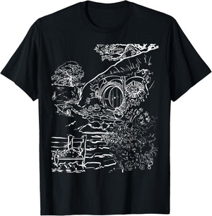 Underground Home in New Zealand Small T-Shirt - T-Shirt | Black