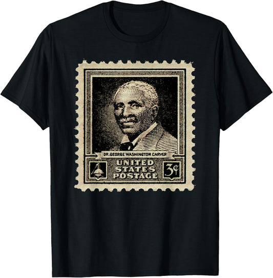 Famous African American Inventor Scientist Black History T-Shirt - T-Shirt | Black