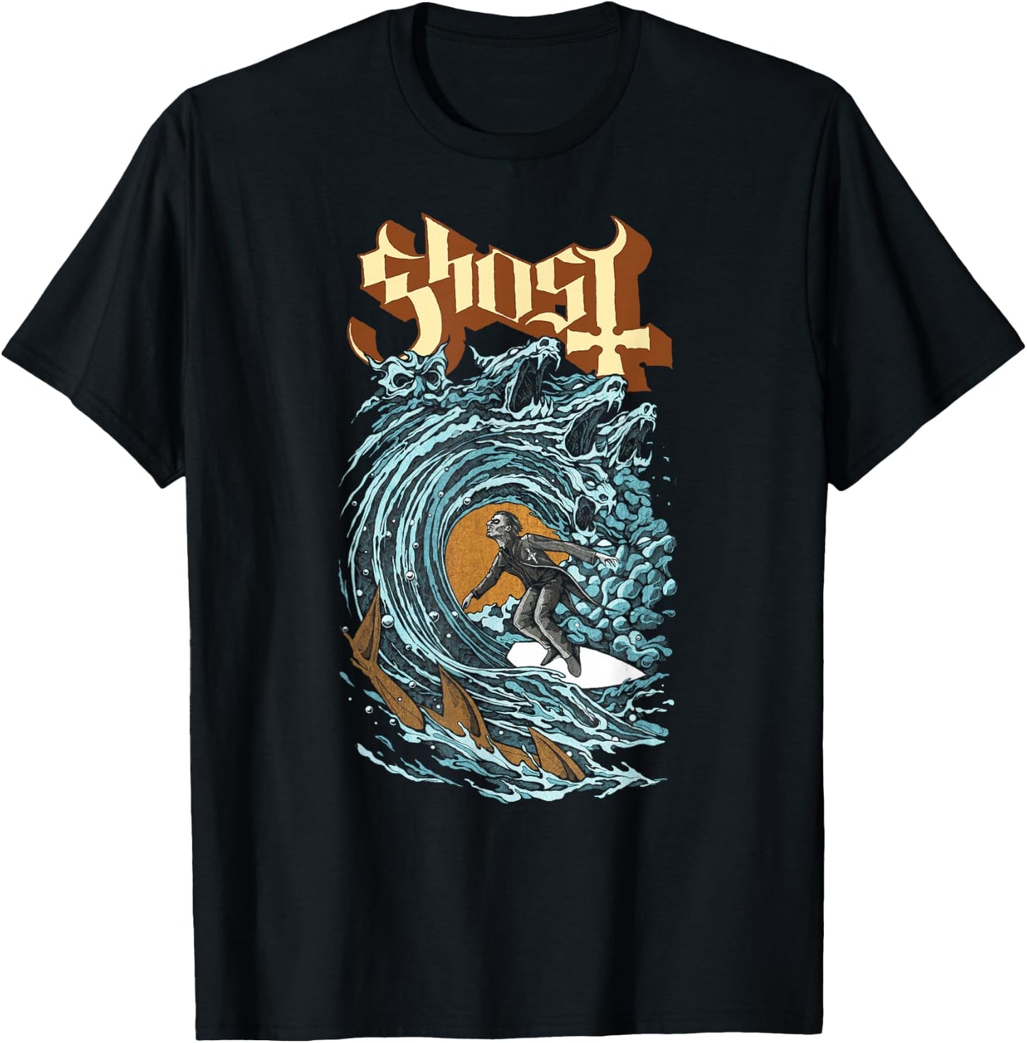 Ghost - Evil Surfer T-Shirt - T-Shirt | Black