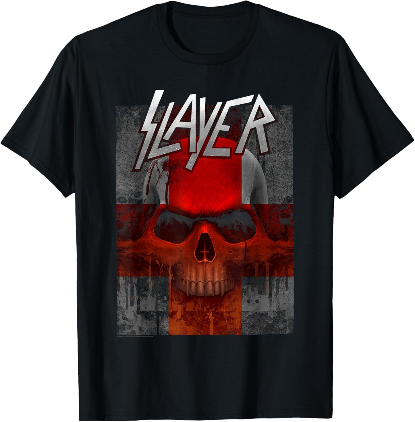 Slayer Bloody Flag T-Shirt - T-Shirt | Black