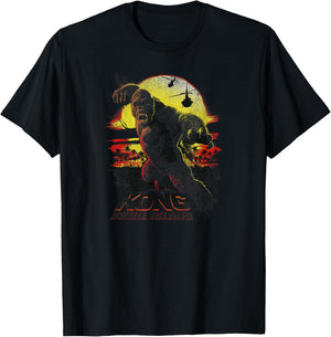 Kong: Skull Island Kong Sunset T-Shirt - T-Shirt | Black
