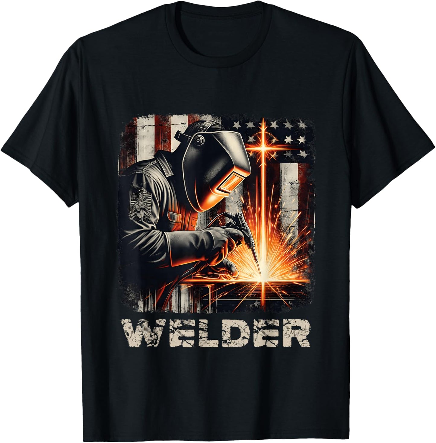 Cross Christian T-Shirt - T-Shirt | Black