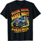 Back to School Preschool Pre-K Monster Truck First Day Boys T-Shirt - T-Shirt | Black