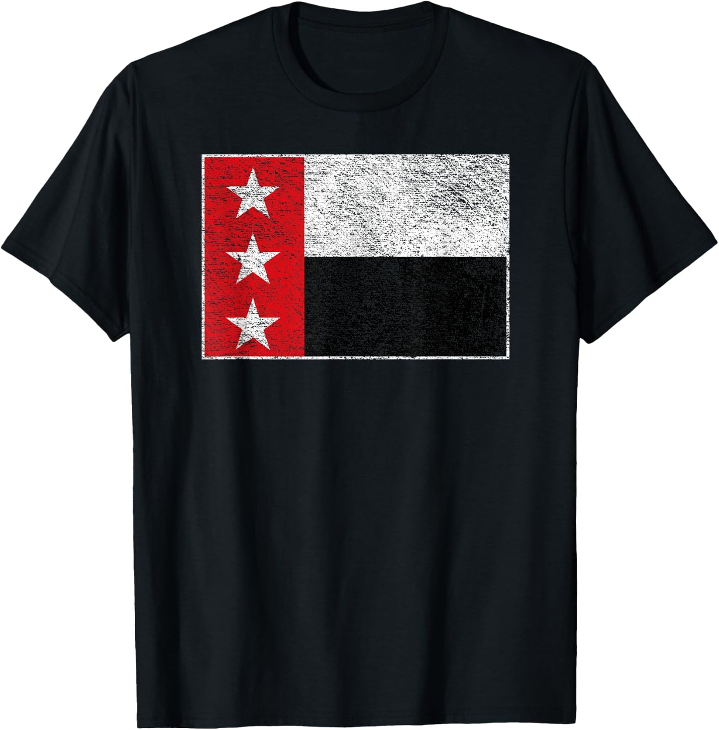 Laredo Texas Flag T-Shirt - T-Shirt | Black