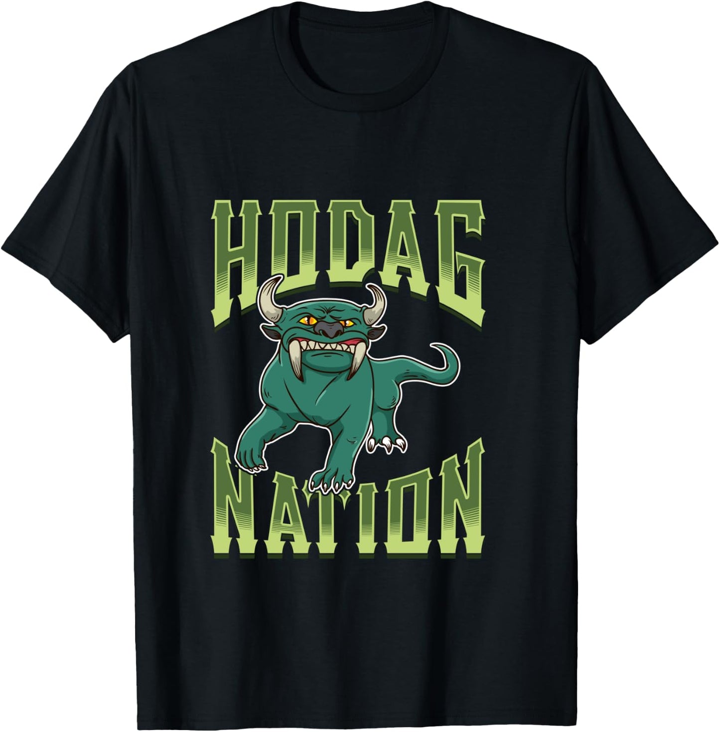 Hodag Shirt Hodag T shirt T-Shirt - T-Shirt | Black