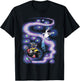 Disney Pixar Wall-E & Eve Space Dance Painting T-Shirt - T-Shirt | Black