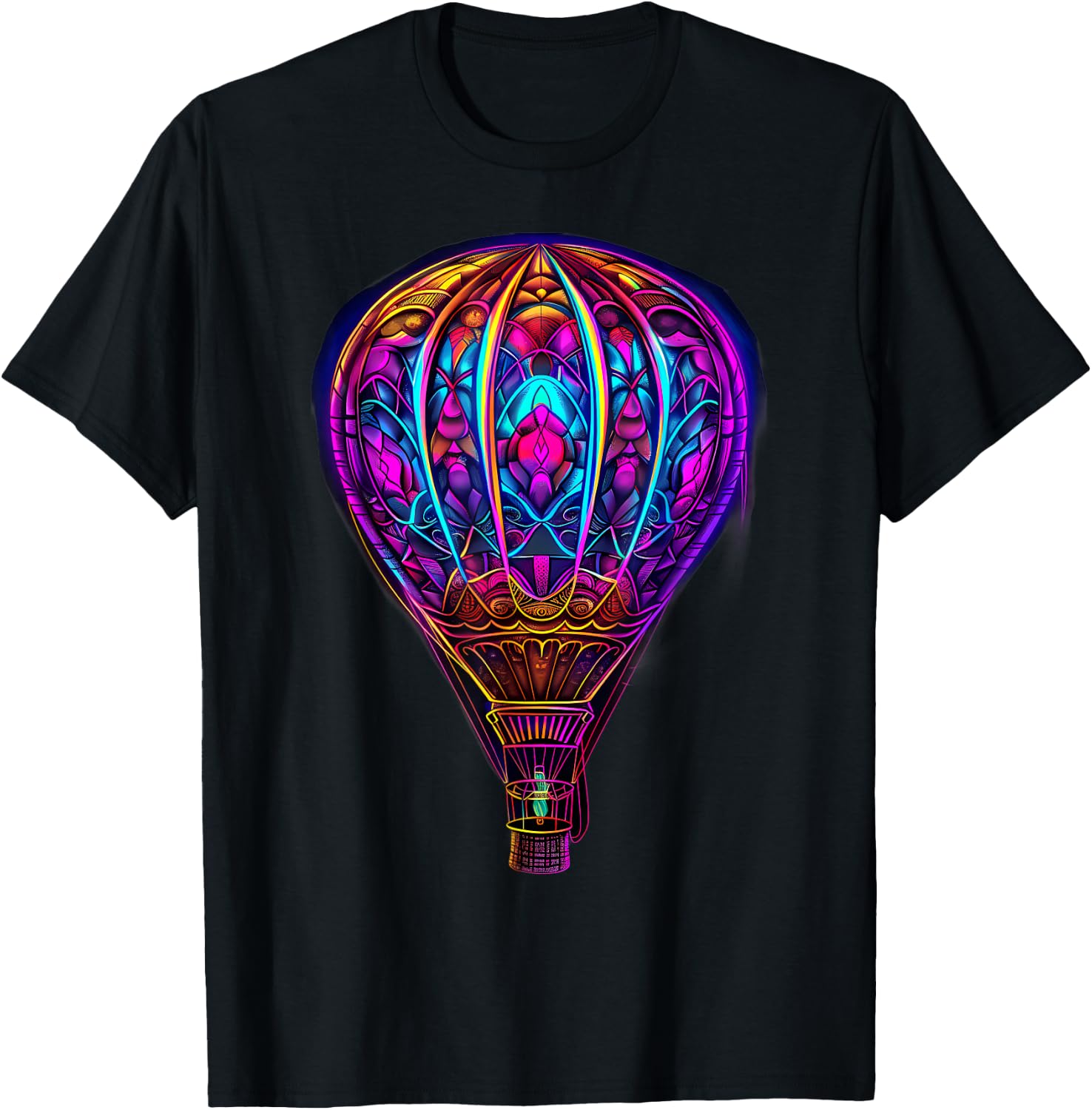 Hot Air Balloon Ride Festival Hot Air Ballooning T-Shirt - T-Shirt | Black