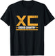 Cross Country Running T-Shirt - T-Shirt | Black