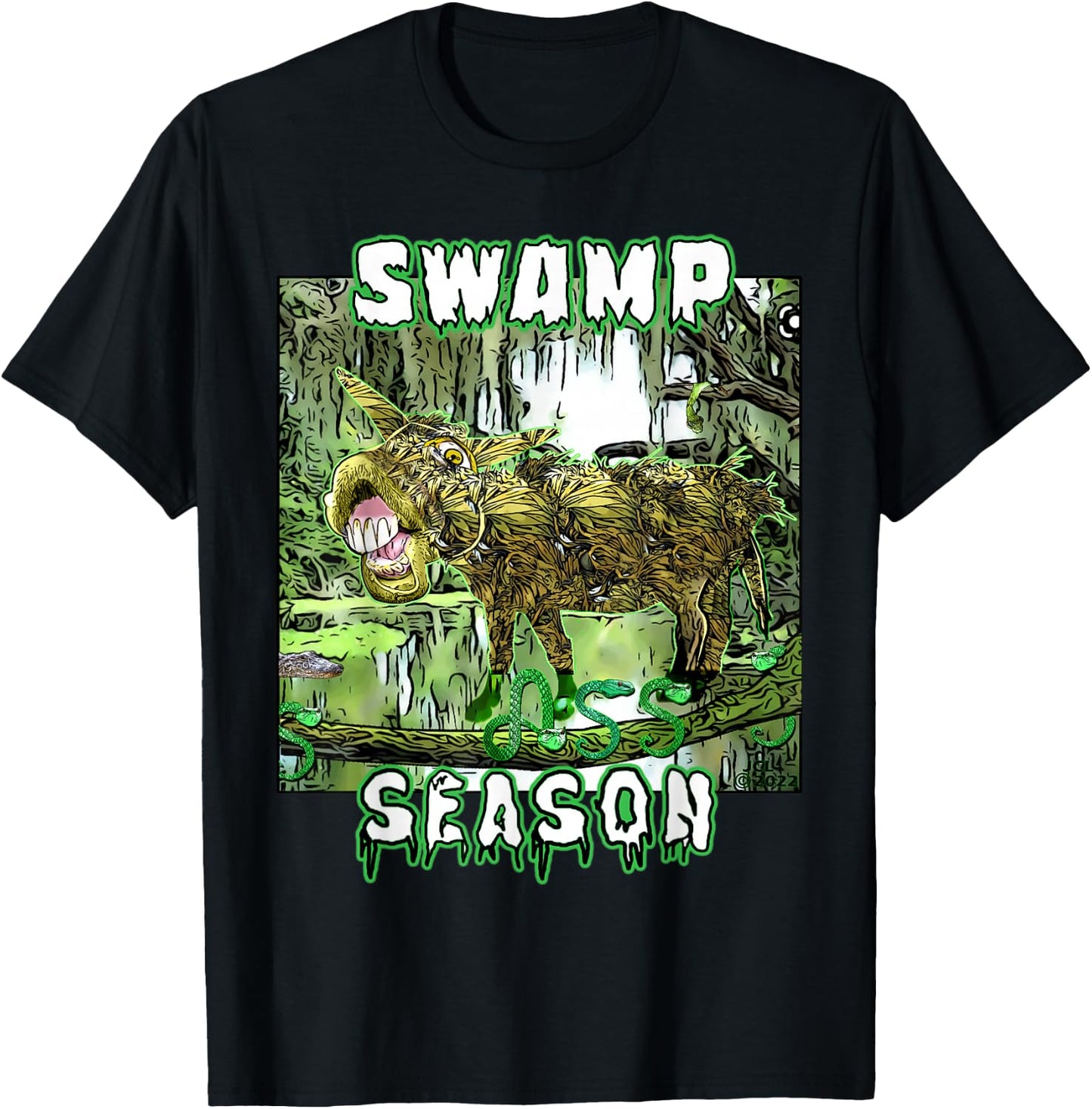 Swamp Ass T-Shirt - T-Shirt | Black