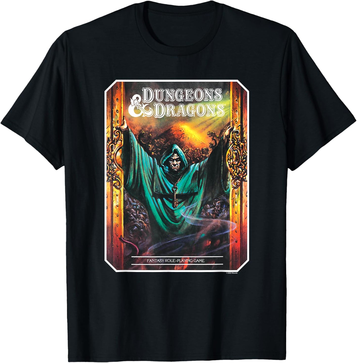 Dungeons & Dragons Vintage Dungeon Master's Guide T-Shirt - T-Shirt | Black