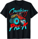 Crushing Pre K Monster Truck Back to School 3 and 4 year Boy T-Shirt - T-Shirt | Black