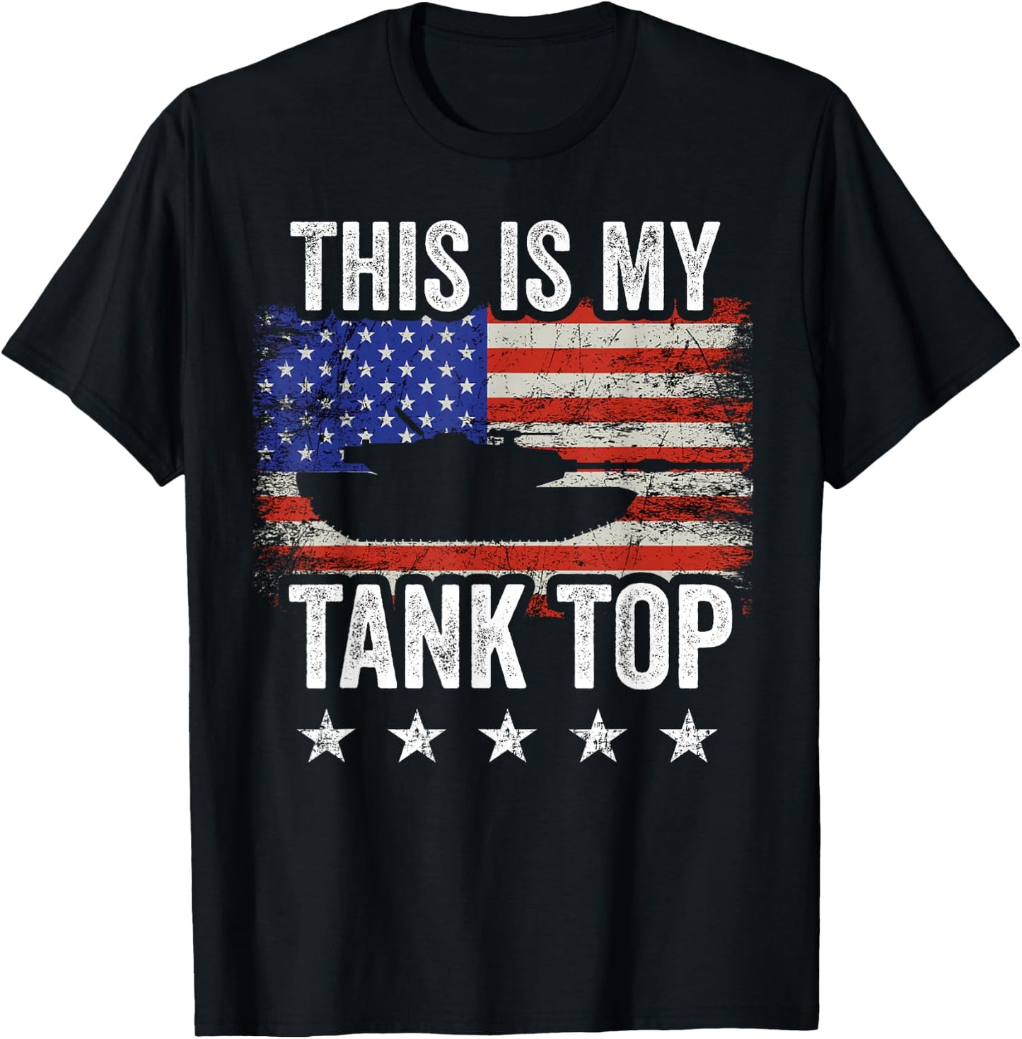 M1 Abrams Tank American Main Battle Tank T-Shirt - T-Shirt | Black