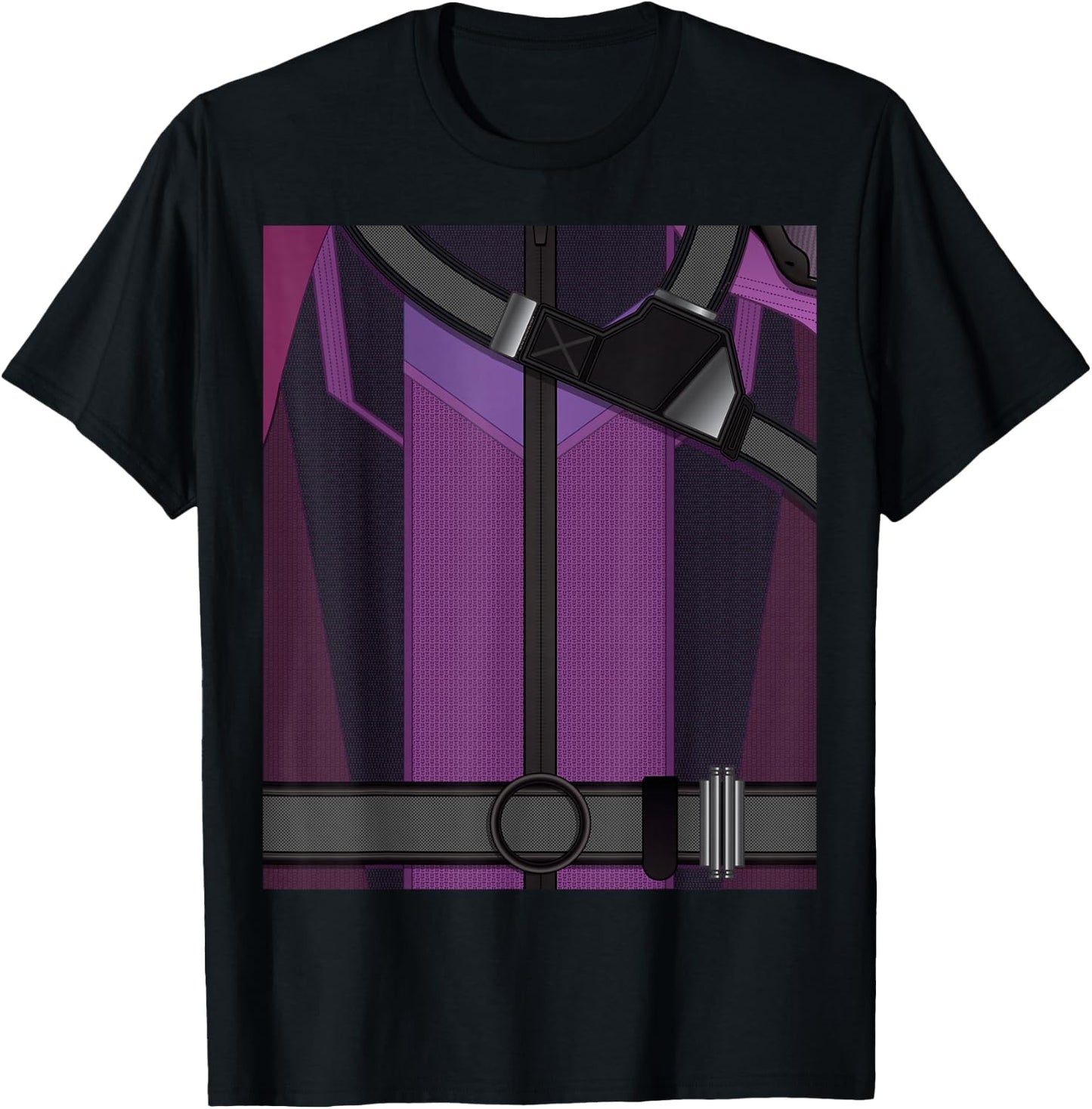 Marvel Hawkeye Kate Bishop Costume T-Shirt - T-Shirt | Black