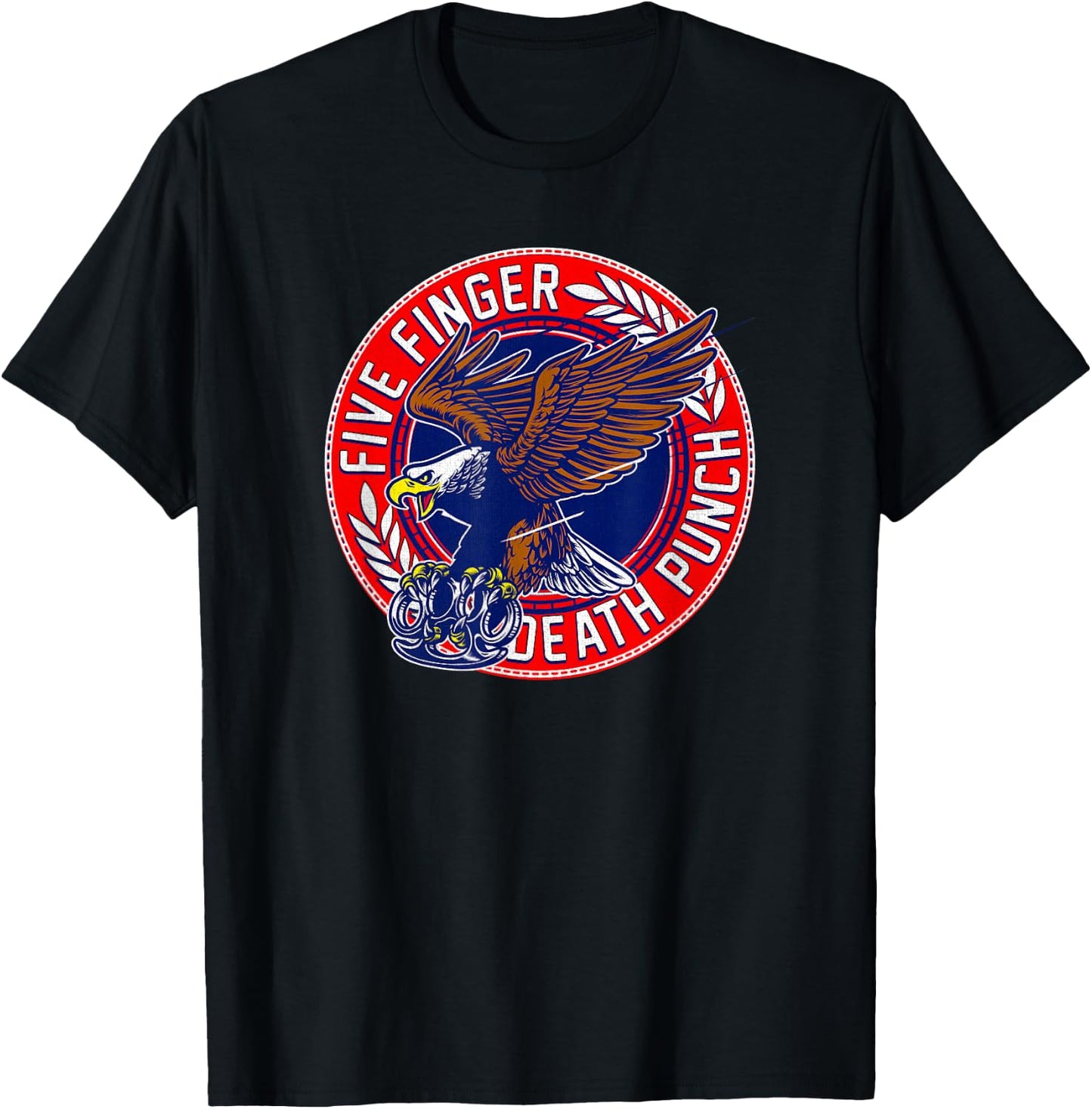 5FDP - Knuckle Eagle T-Shirt - T-Shirt | Black