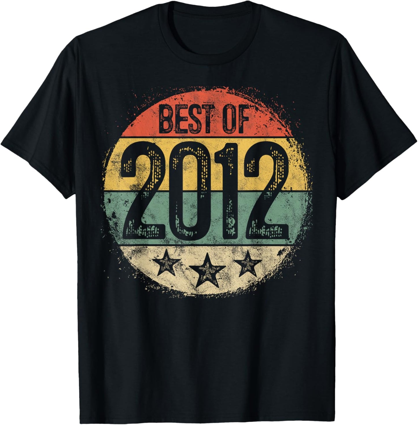 Best Of 2012 13th Birthday Gifts For Boy Girl 13 Year Old T-Shirt - T-Shirt | Black