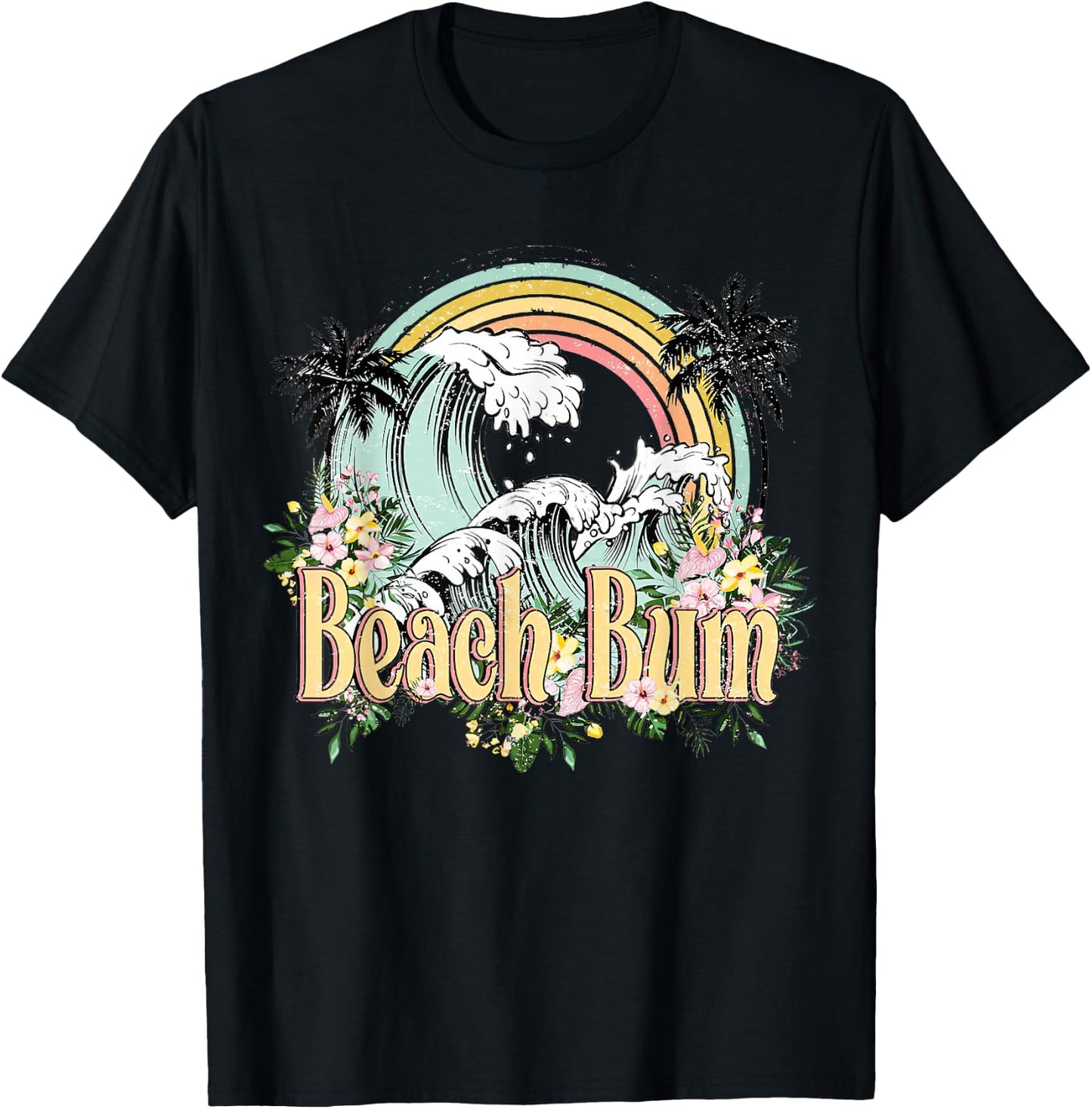 Beach Bum T-Shirt - T-Shirt | Black